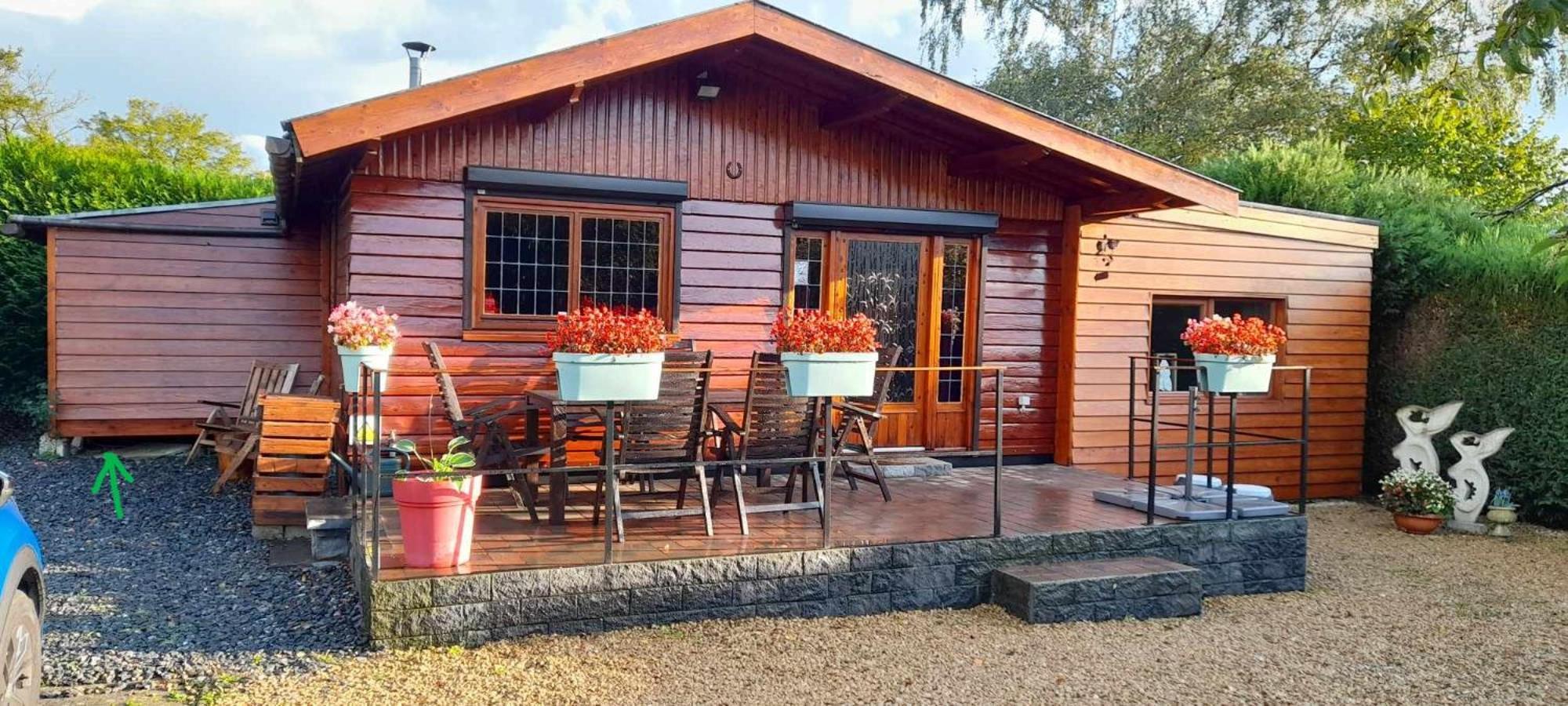Chalet Nutons Somme-Leuze Buitenkant foto